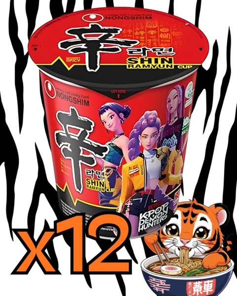 Karton Shin Ramyun Cup (12x68g) Nongshim