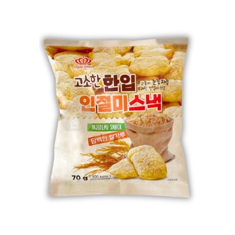 Koreańska przekąska ryżowa 70g FOODKING