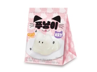 Galaretka Youus Cat Shaped Grape Jelly o smaku winogronowym 90g KUNYOUNG