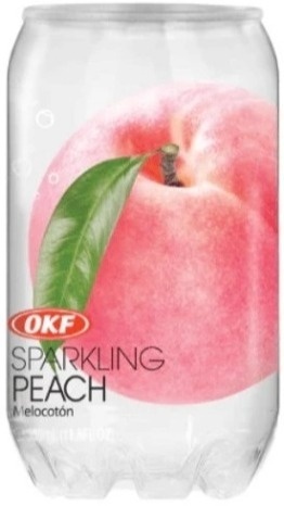 Napój Gazowany Sparkling O Smaku Brzoskwiniowym 350 ml OKF