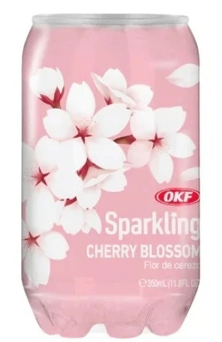 Napój Gazowany Sparkling O Smaku Cherry Blossom 350 ml OKF
