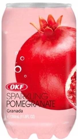 Napój Gazowany Sparkling O Smaku Grantu Pomegranate 350 ml OKF
