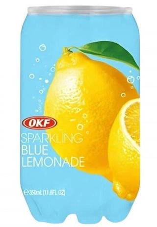 Napój Gazowany Sparkling O Smaku Niebieskiej Lemoniady 350 ml OKF