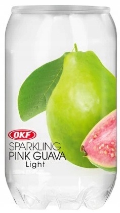 Napój Gazowany Sparkling O Smaku Różowej Pink Guava 350 ml OKF