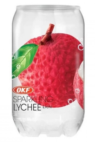 Napój Gazowany Sparkling O Smaku Lychee 350 ml OKF