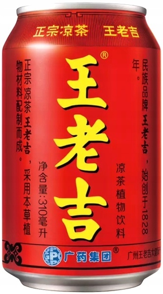 Napój herbaciany ziołowy 310ml WANG LAO JIN