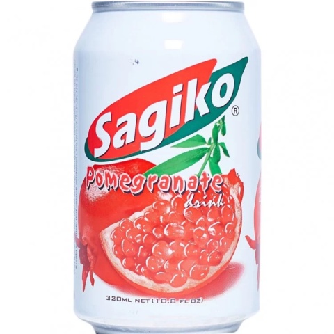 Napój o smaku Granatu Pomegranate 320ml SAGIKO
