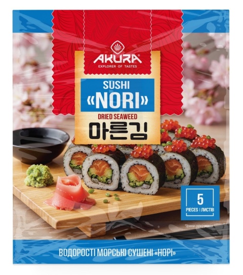 Nori Do Sushi 5 Arkuszy 11,5g Akura