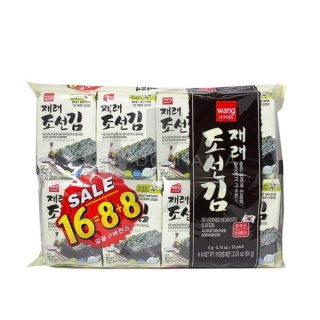 Snack z wodorostów 16x4g WANG