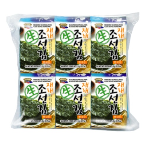 Nori Snack z wodorostów 12x5g WANG