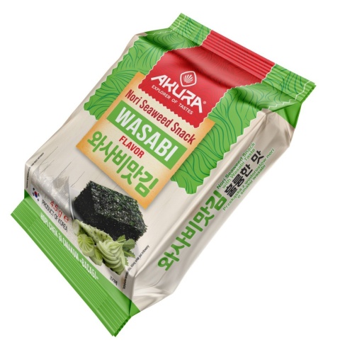 Nori snack Wasabi 4,5g Akura