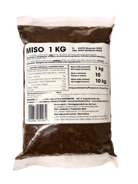 Pasta Miso Shiro Jasna 1kg EAT