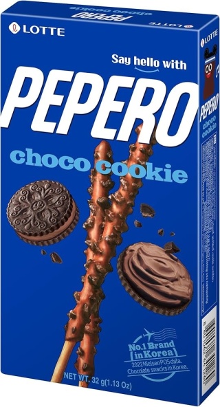 Pepero choco cookie czekoladowe Koreańskie 32g Lotte
