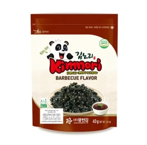 Posypka z alg morskich smak Barbeque z dodatkami 40g Kimnori