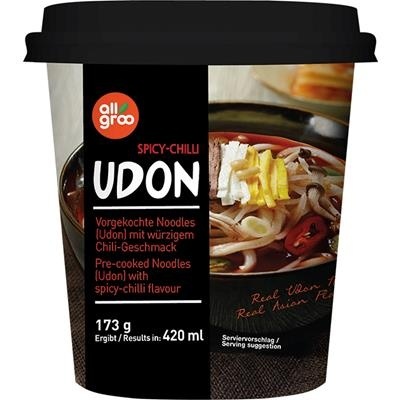 Zupa U-Dong ostre chili 173g Allgro