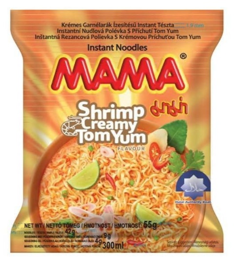 Zupka Shrimp Creamy Tom Yum, 60g MAMA......