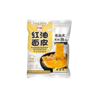 BAIJIA AKUAN Sichuan Broad Noodle z sosem sezamowym Biang Biang 115g BANJIA