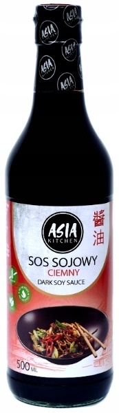 Sos sojowy ciemny bezglutenowy 500ml Asia Kitchen