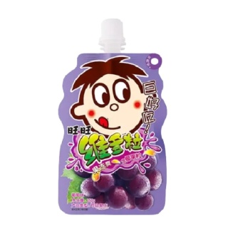 Galaretka Jelly Drink o smaku winogronowym 150g WANT WANT