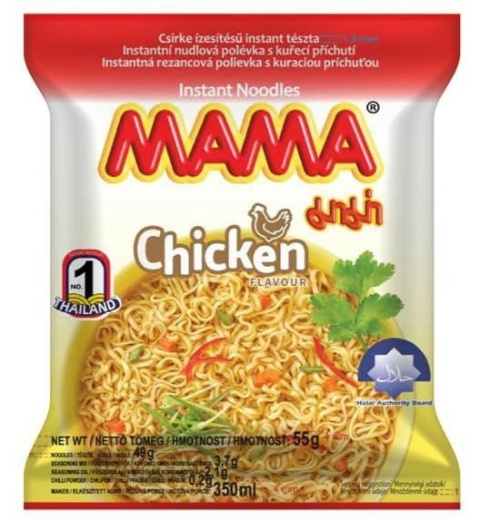 Ramen o smaku Kurczaka 55g MAMA