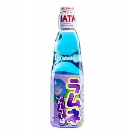 Ramune oranżada japońska Jagoda Blueberry 200 ml Hata