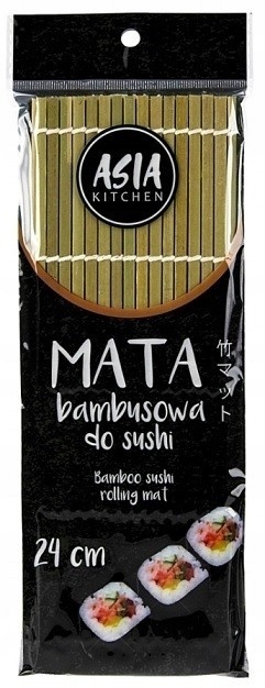 3x Mata bambusowa Gruba 24cm Green Asia Kitchen