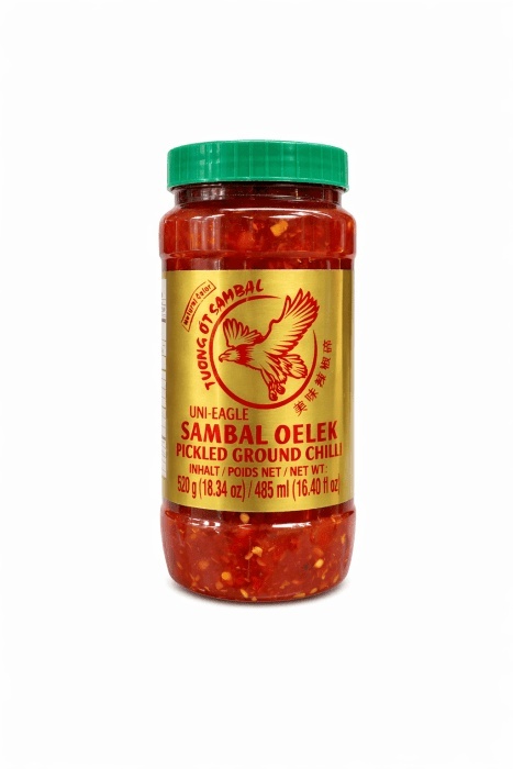 Sos Chilli Sambal Oelek 520g Uni Eagle