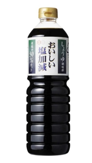 Sos Sojowy Japoński Oishii Shiokagen 50% Less Salt 1l Shoda