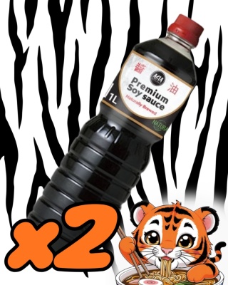 Sos Sojowy Premium 2x1l Asia Kitchen