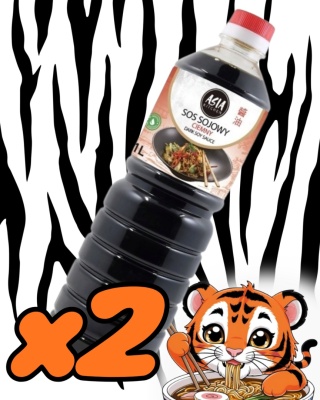 Sos Sojowy Ciemny 2x1l Asia Kitchen
