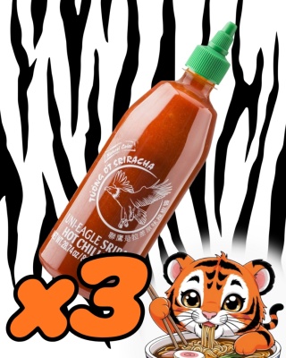 Sos chili sriracha 3x815g/740ml Uni-Eagle