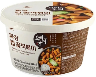 Tteokbokki jajang w kubku 144g SEMCHORONG