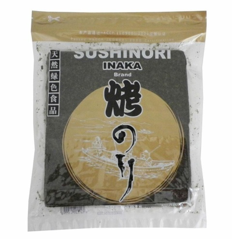 Wodorosty nori Gold 50szt 140g Inaka
