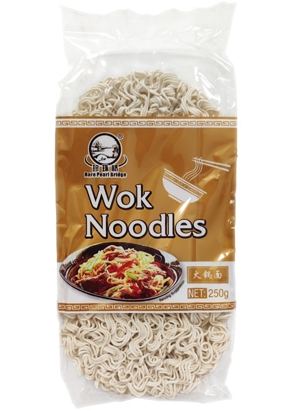 Wok Noodles Makaron Do Stir-fry 250g Rare Pearl Bridge