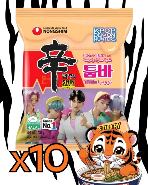 Zestaw Shin Ramyun Toomba 10x137g Nongshim