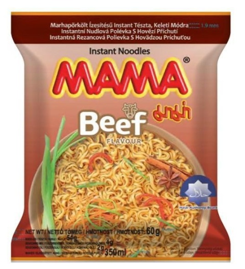 Ramen o smaku Wołowiny 55g MAMA