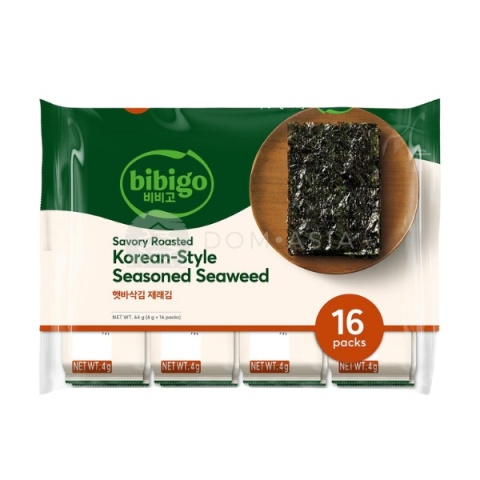 Snack z wodorostów o smaku sezamowym BIBIGO 4g x 16szt