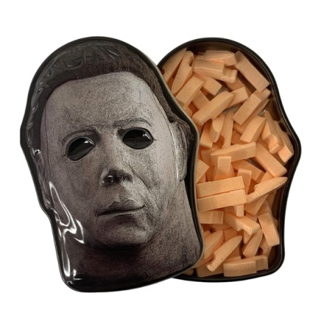 Halloween II Slasher Mask Candy Kwaśne Cukierki pomarańczowe 28,3g