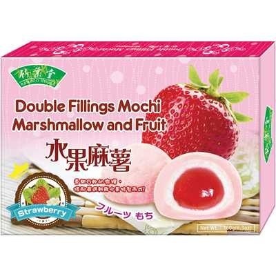 Mochi Smak Pianek i Truskawki 180g Bamboo House