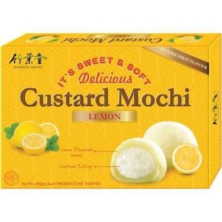 Mochi Z Kremem Custard Cytrynowe180g Bamboo House