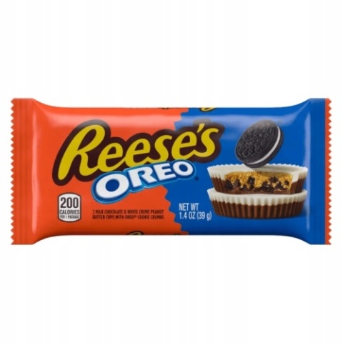 Oreo Milk Chocolate Peanut Butter 40g Reese's